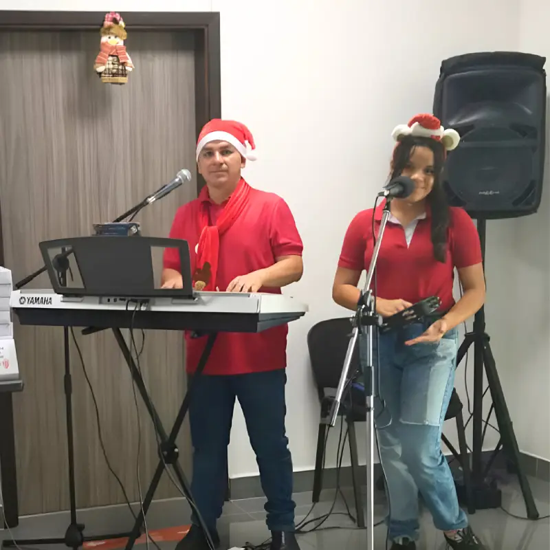 Coros navideños en Pereira con profesionales
